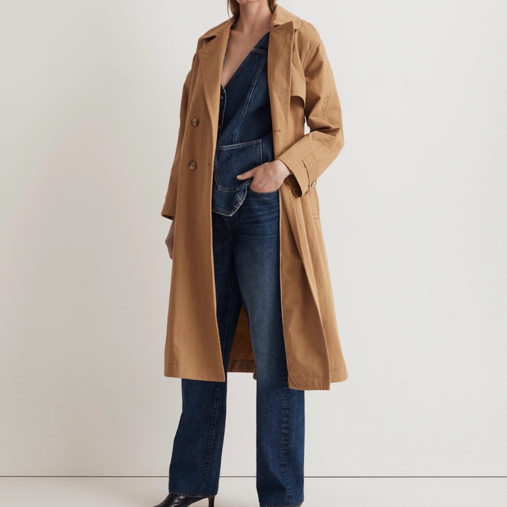 [NWT] Madewell The Signature Trench Coat - Size L
